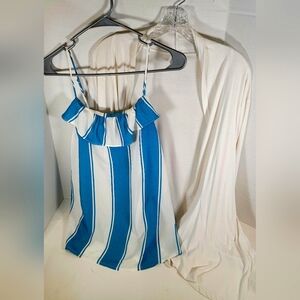 Womens Summer Top and light Cardigan Size Large